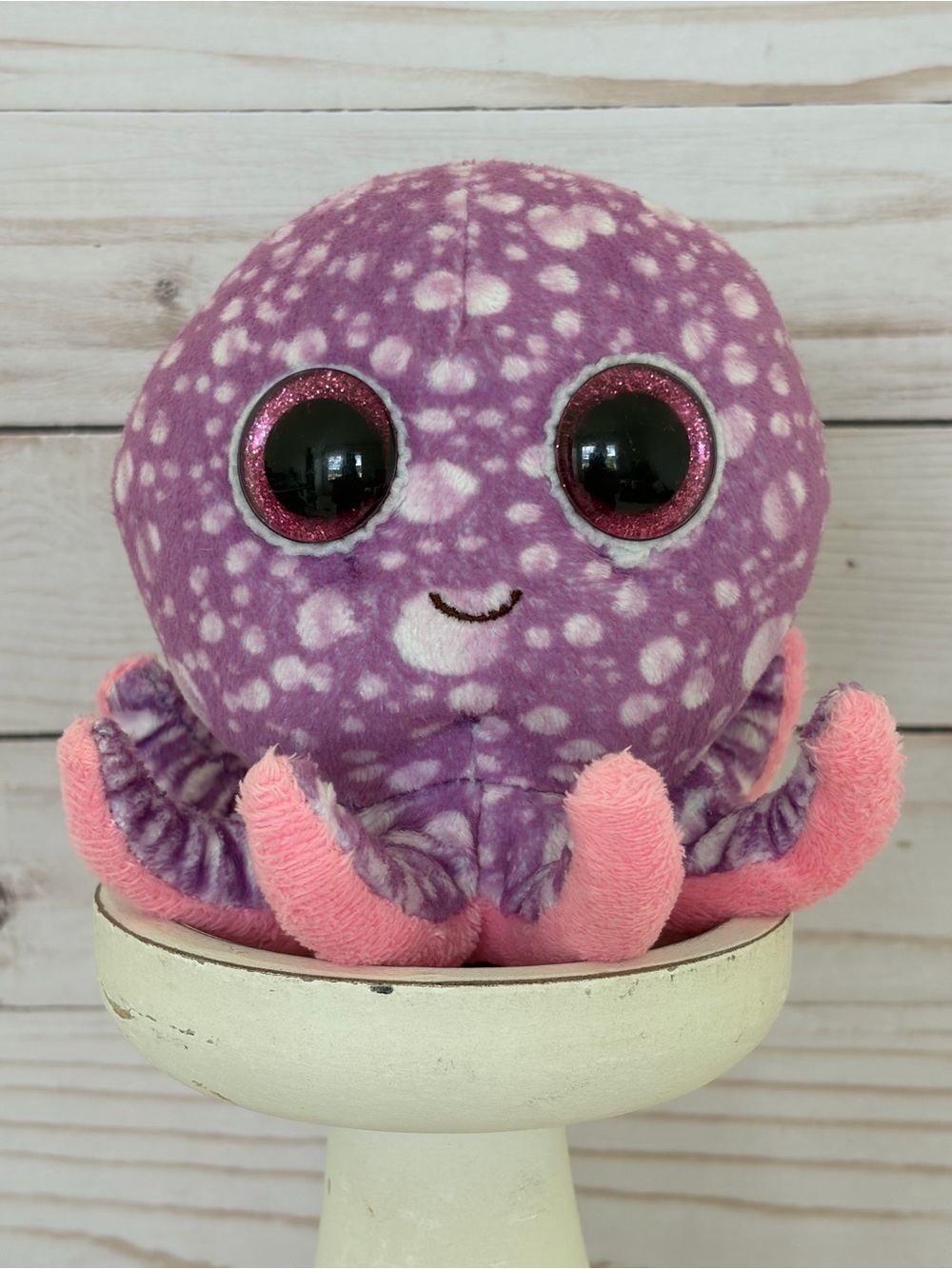 Ty Beanie Boos "Legs" the Purple Octopus – Regular 6" Size